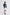 Boxy Short Sleeve Blouse - Navy
