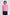 Striped Gathered Sleeve Blouse - Stripes Pink