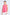 Notched Collar Sleeveless Blouse - Hot Pink