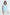 Sleeveless Panel Blouse - Sky Blue
