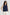 Sleeveless Panelled Blouse - Navy