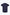 Striped Notched Collar Dress - Navy