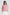 Knitted Notched Collar Top - Blush