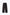 Double Button Midi Wide Leg Pants - Black