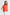 Elasticised Hem Tee - Vermillion