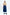 Denim Pleated Culottes - Dark Denim