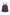 Dungaree Patch Pocket Dress - Plum