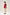 Horse Embroidery Cuban Shirt - Red