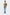 Denim Pocket Jeans Without Waistband - Denim