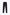 Relaxed Fit Cotton Twill Trousers - Black