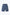 Pleated Denim Shorts - Dark Denim