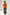 (A) Essential Crew Neck Tee - Orange