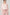 Faux Two-Piece Blouse - Blush
