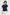 Knitted Polo Top - Navy