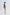 Denim Overlap Skorts - Khaki