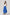 Cocoon Skirt - Cobalt