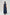 Front Zip Vest - Dark Denim