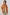 Cuban Collar Shirt - Orange