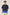 Oversized Panel Tee - Navy