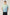 (C) Dip-Dye Oversized Tee - Mint