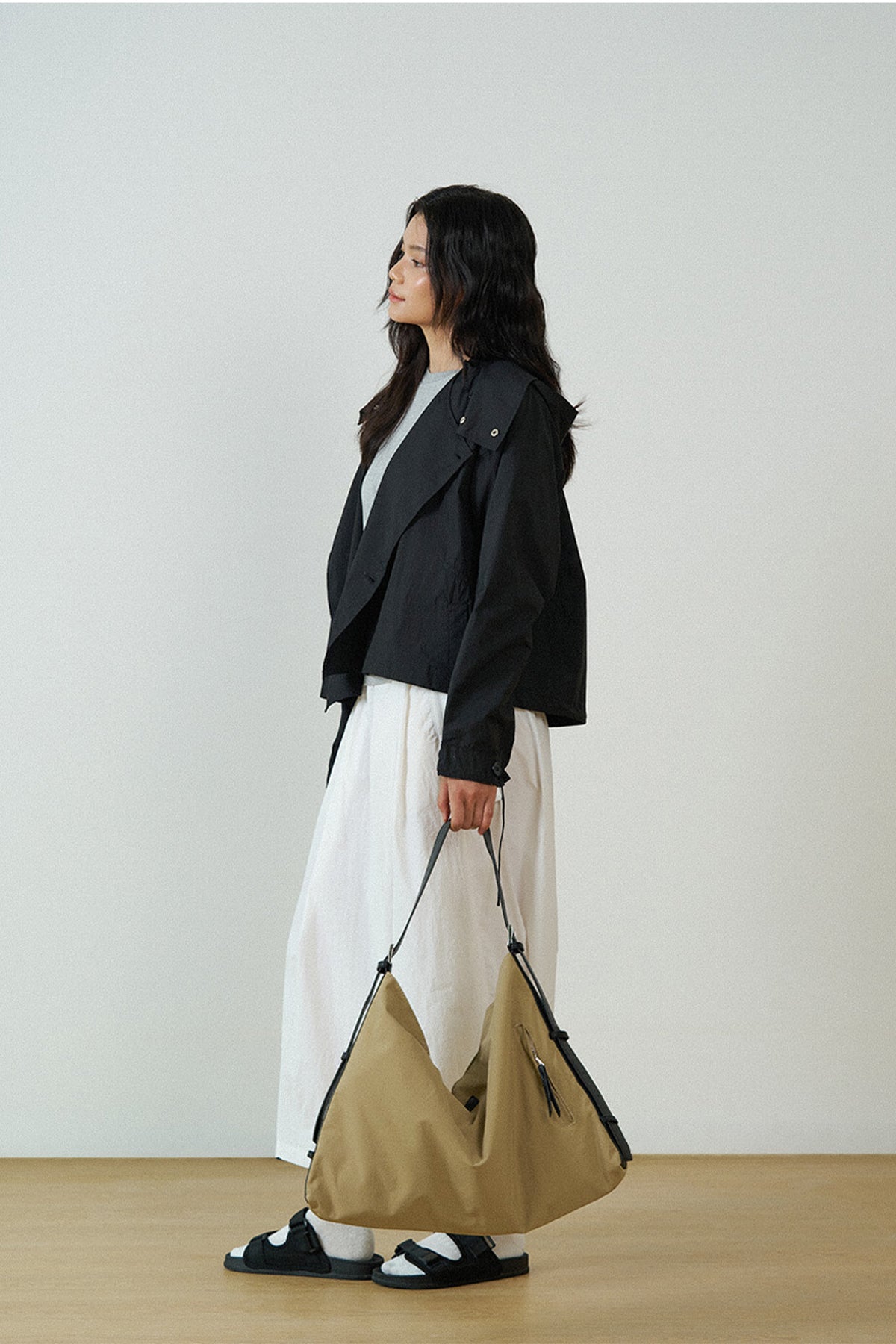 Hooded Parka - Black