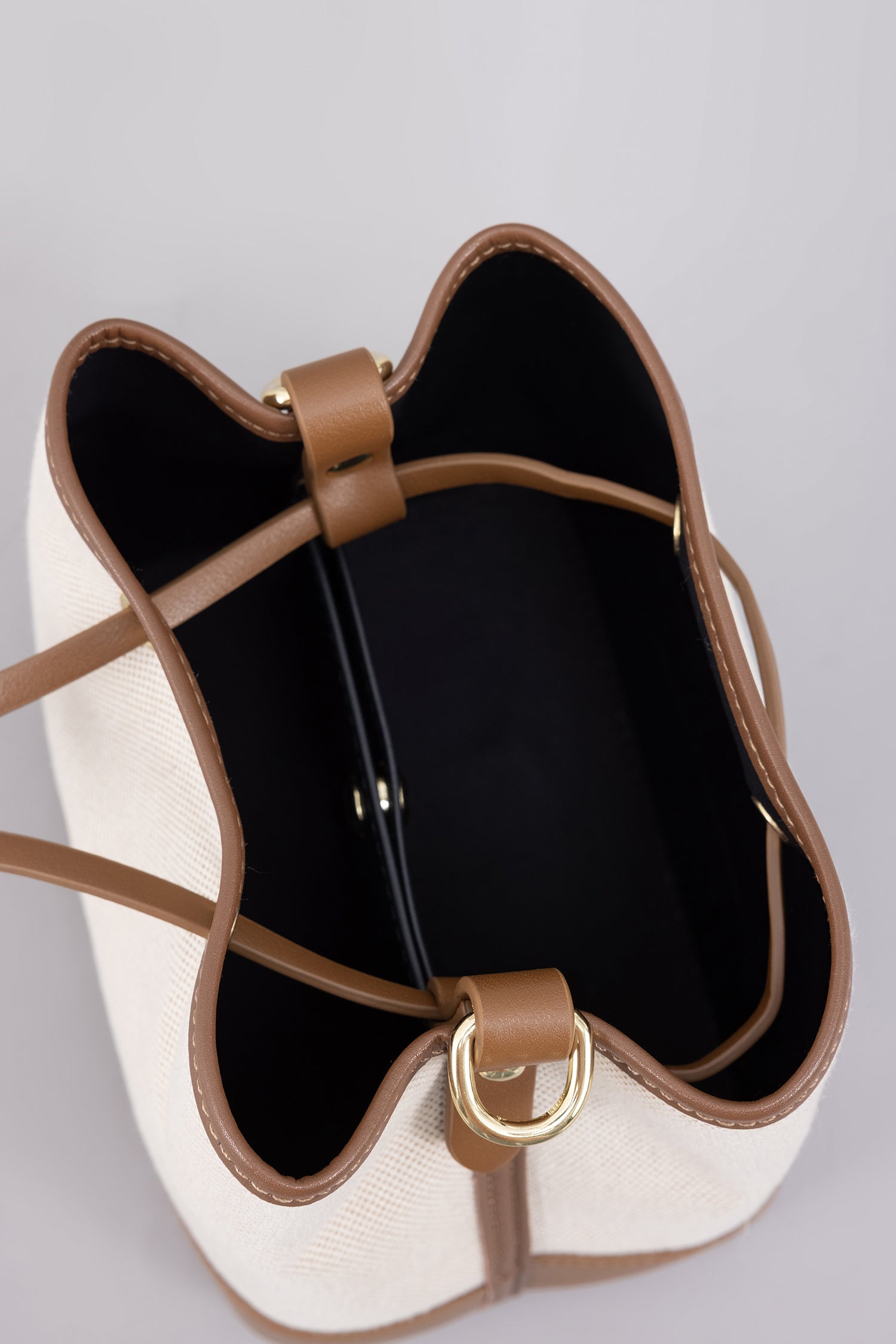 Canvas Bucket Bag - Cocoa