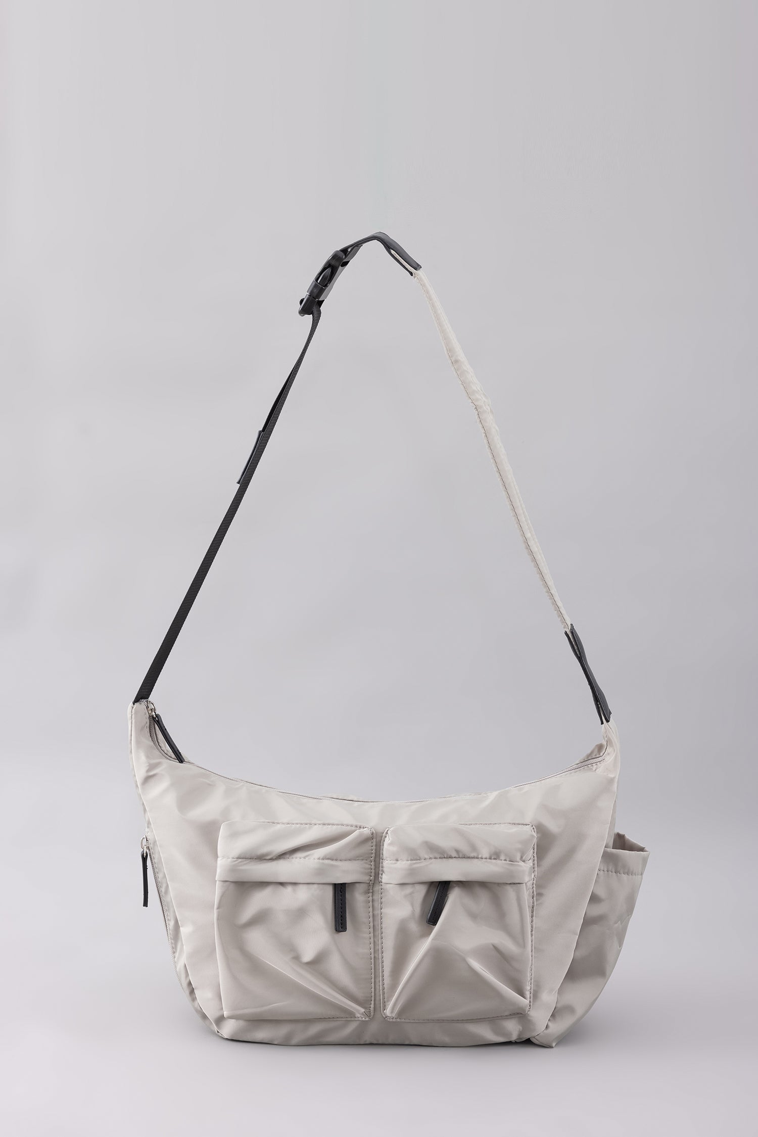Slouchy Messenger Sling Bag - Sage