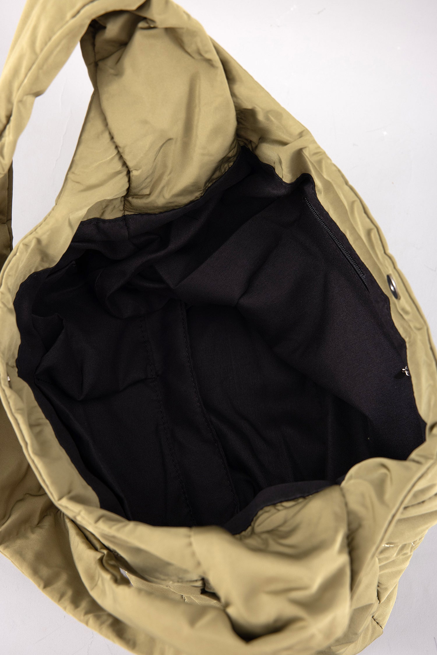 Quilted Crossbody Bag - Army Green