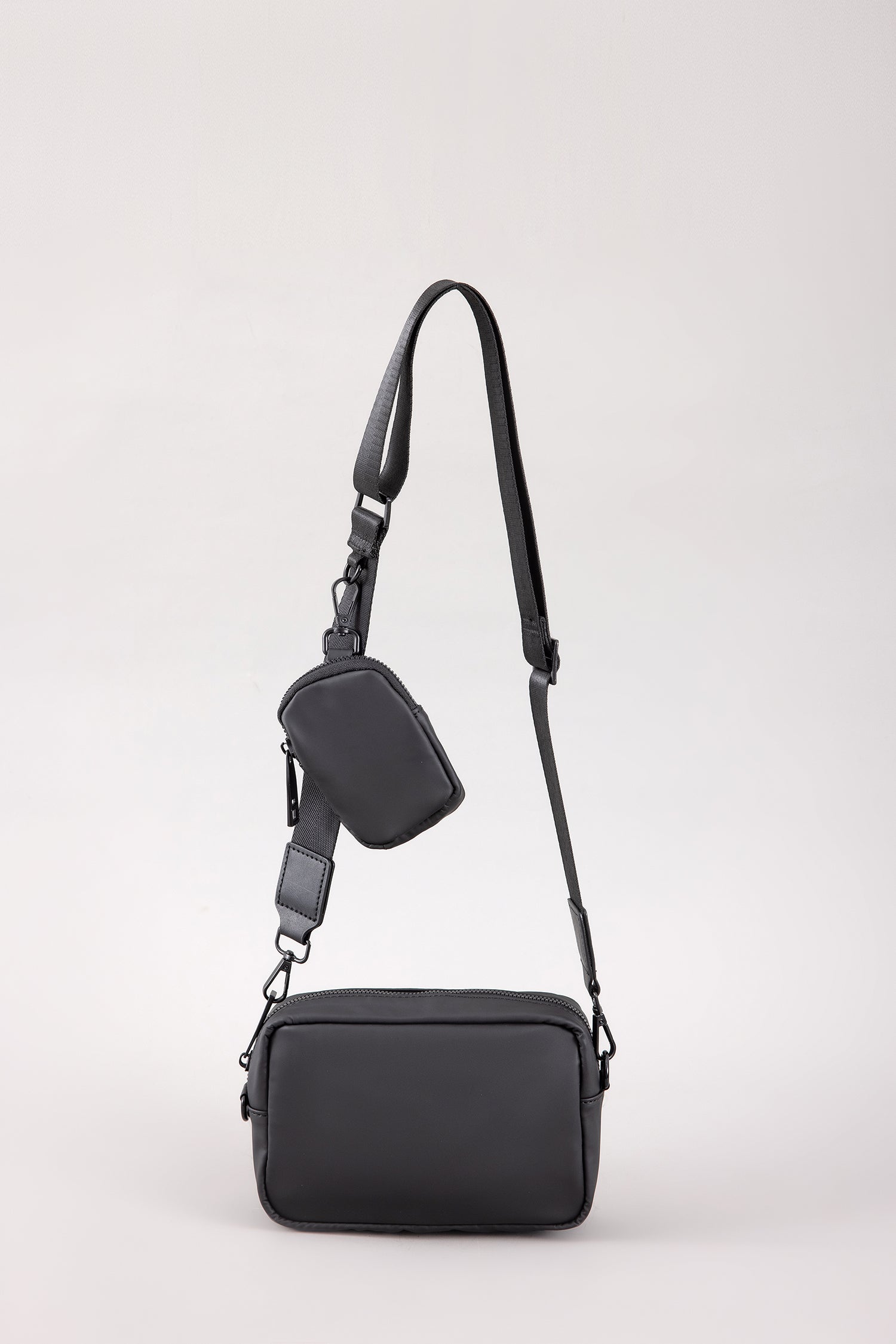 Camera Bag with Pouch - Black