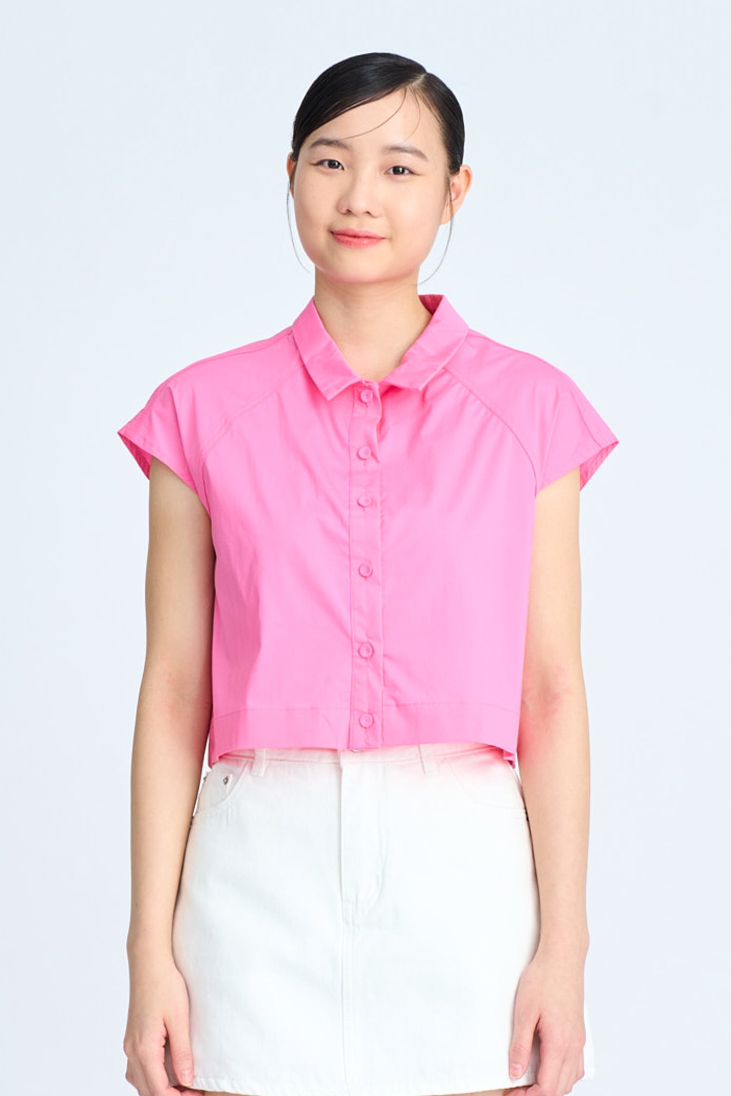 Raglan Blouse - Pink
