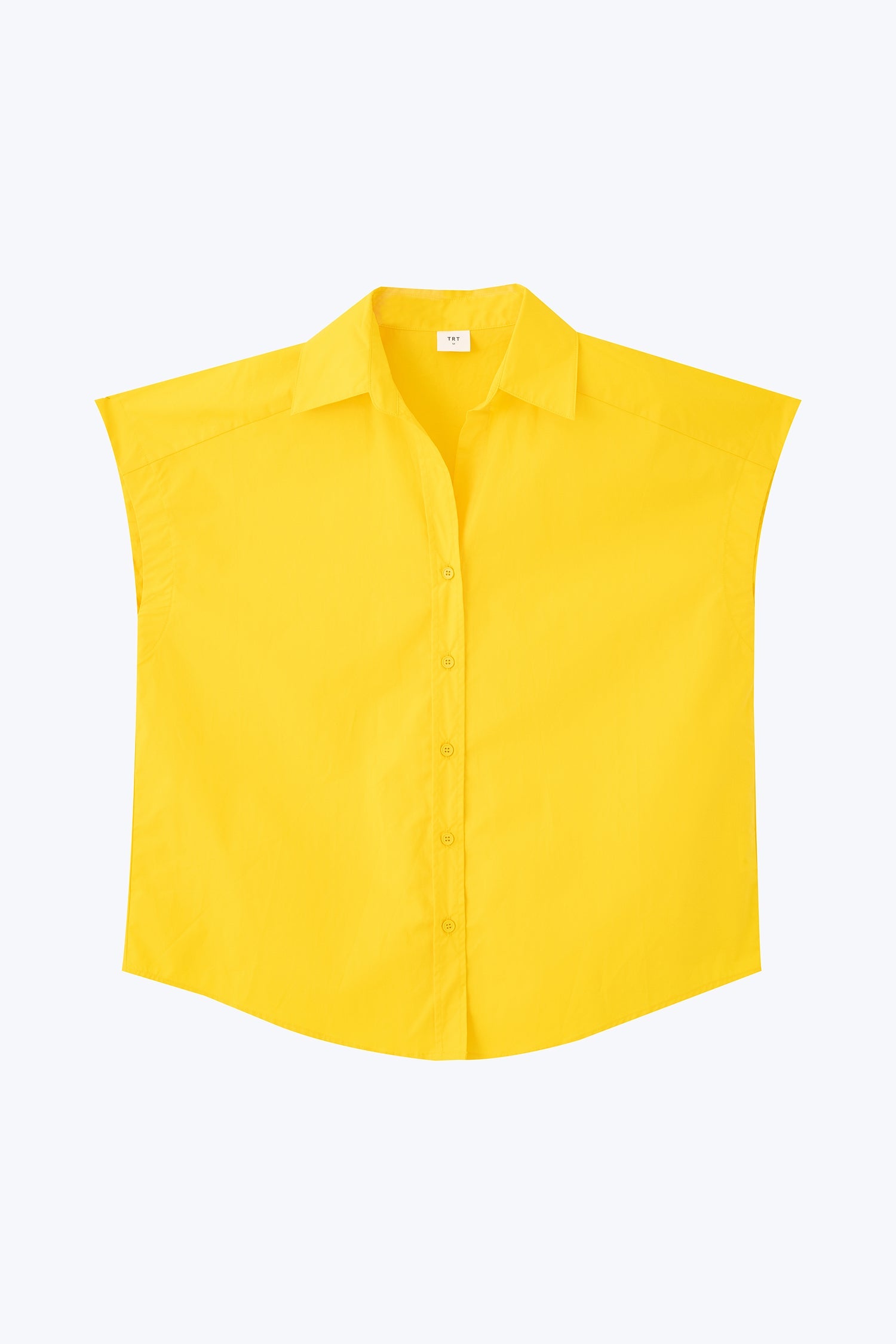Cap Sleeve Blouse - Cadmium Yellow