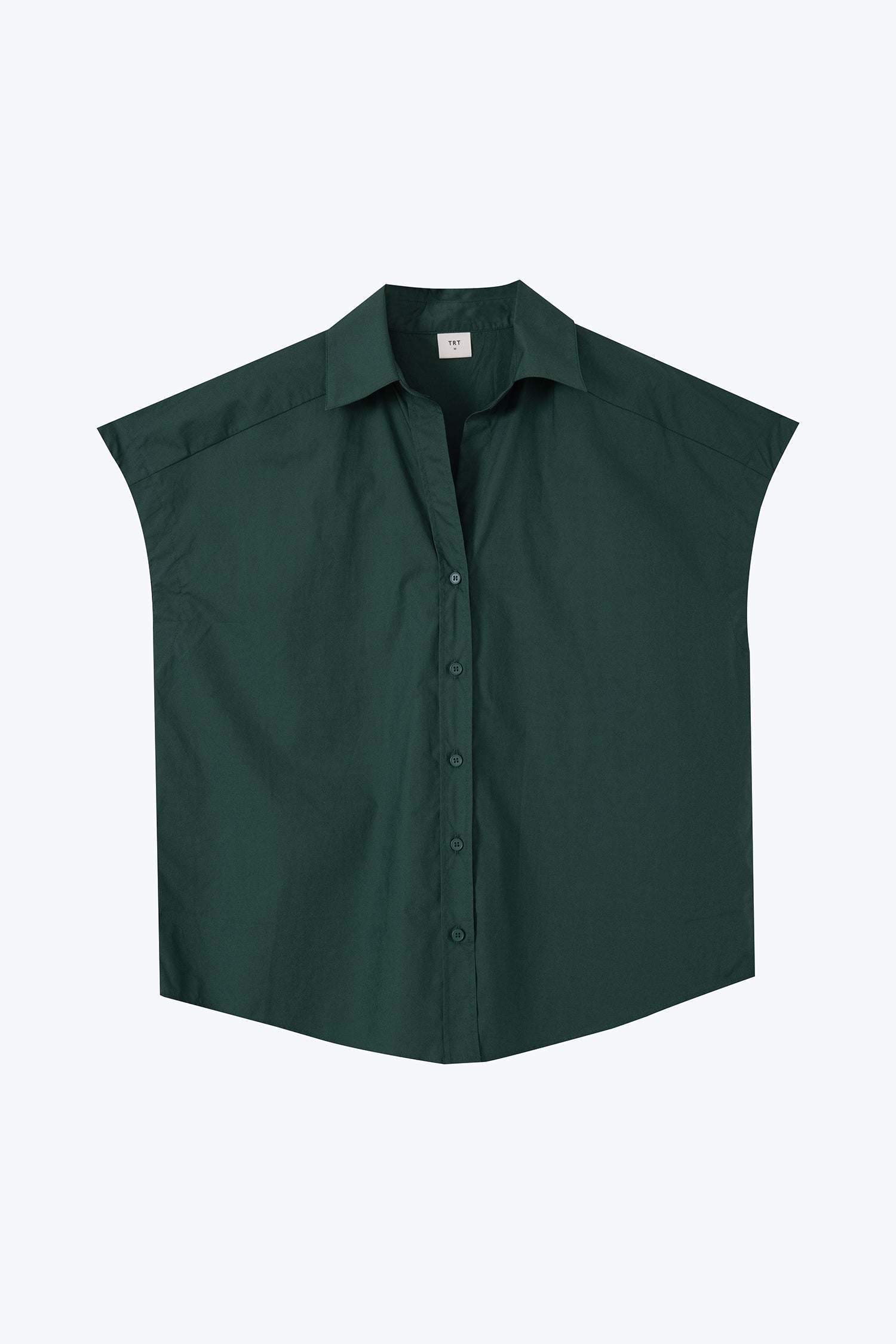 Cap Sleeve Blouse - Emerald