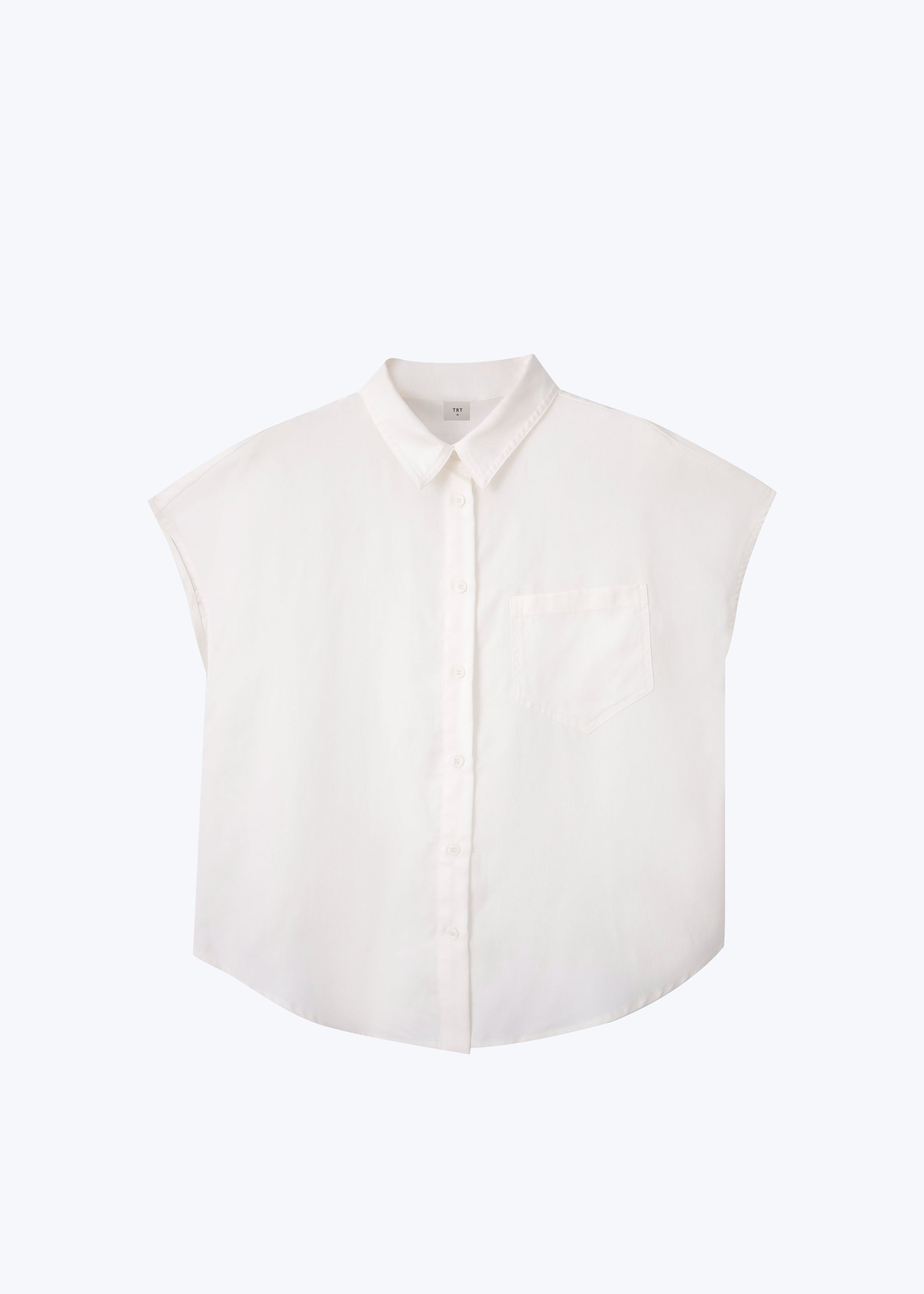 Cap Sleeve Blouse - Cream
