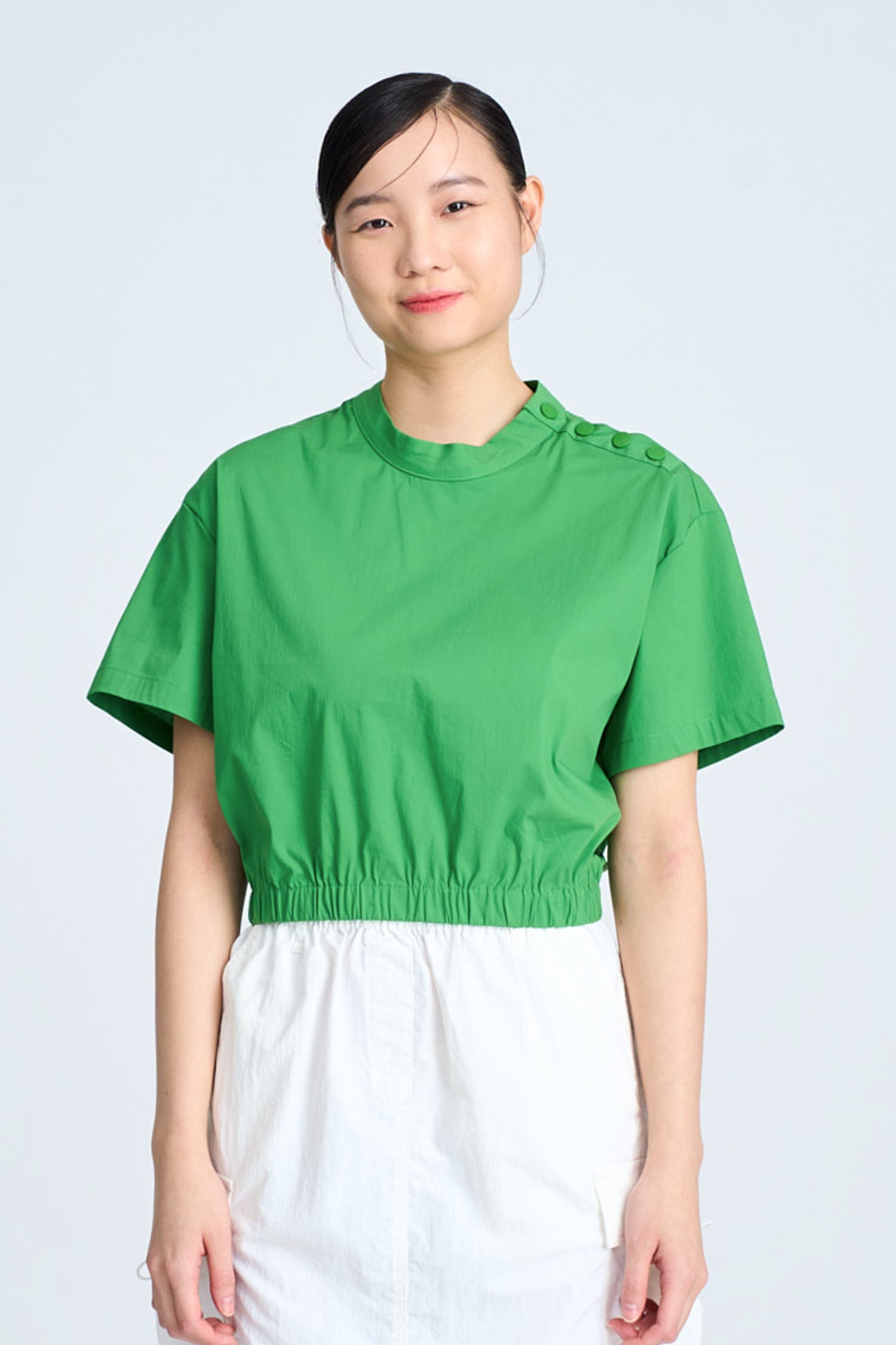 Short Sleeve Blouse [AT]