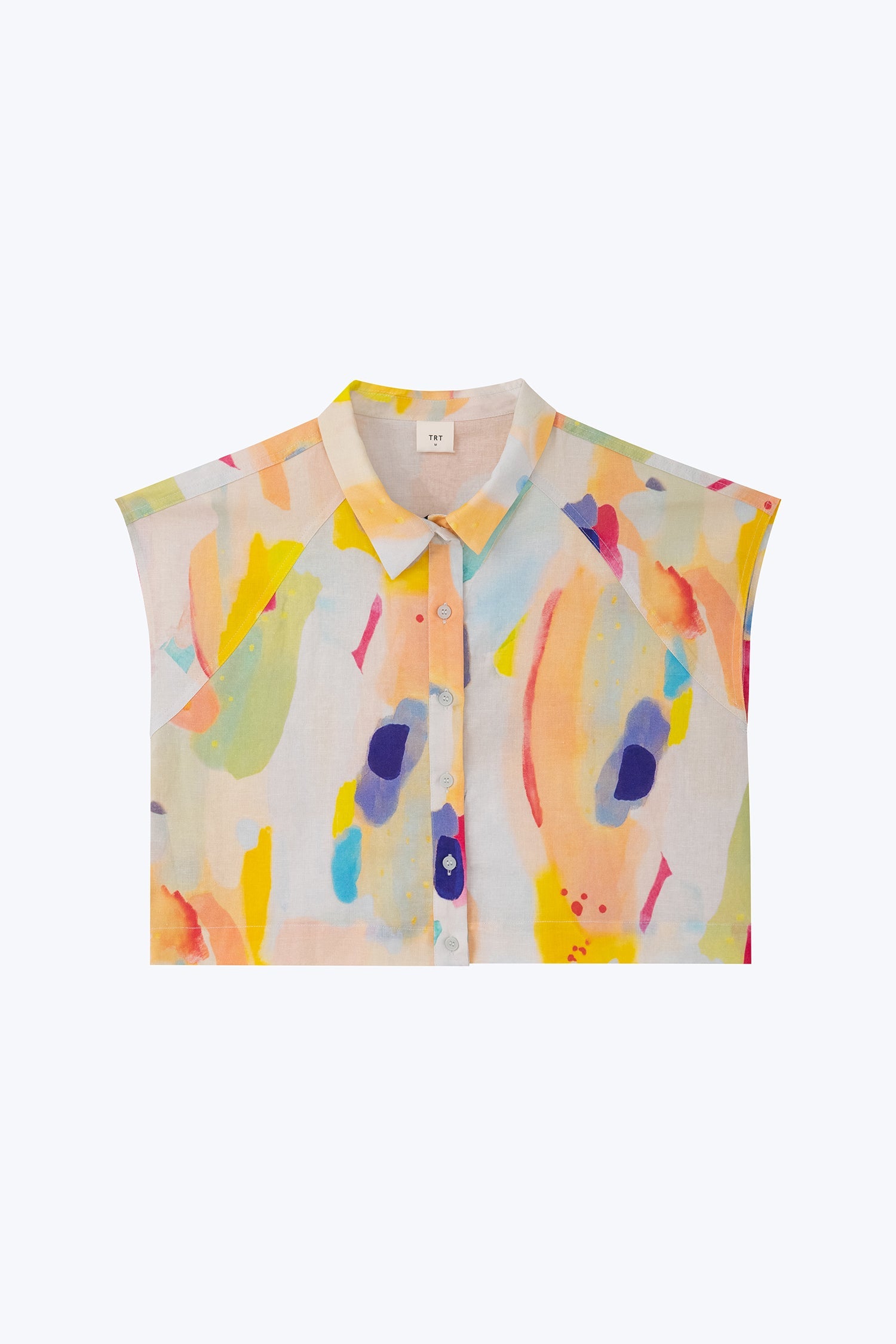 Watercolour Raglan Sleeve Blouse - Watercolour