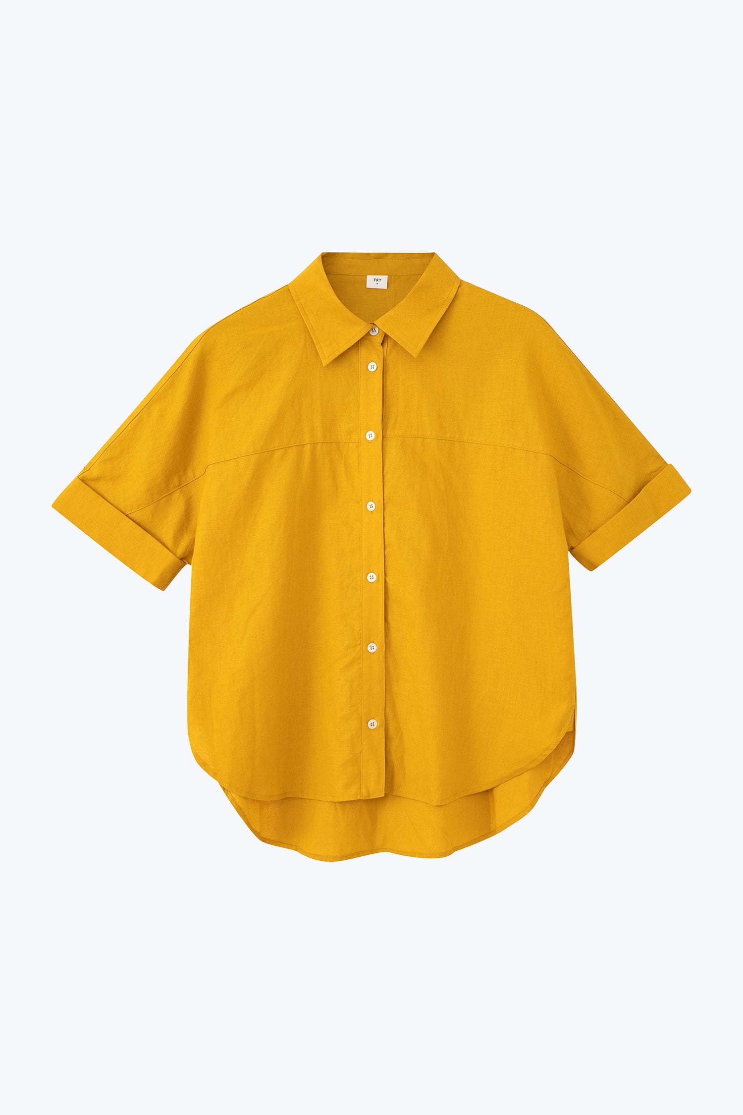 Boxy Short Sleeve Blouse - Sunray