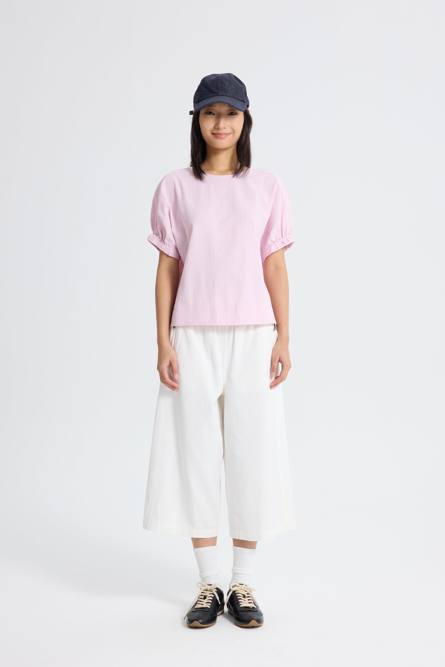 Puff Sleeve Blouse - Blush