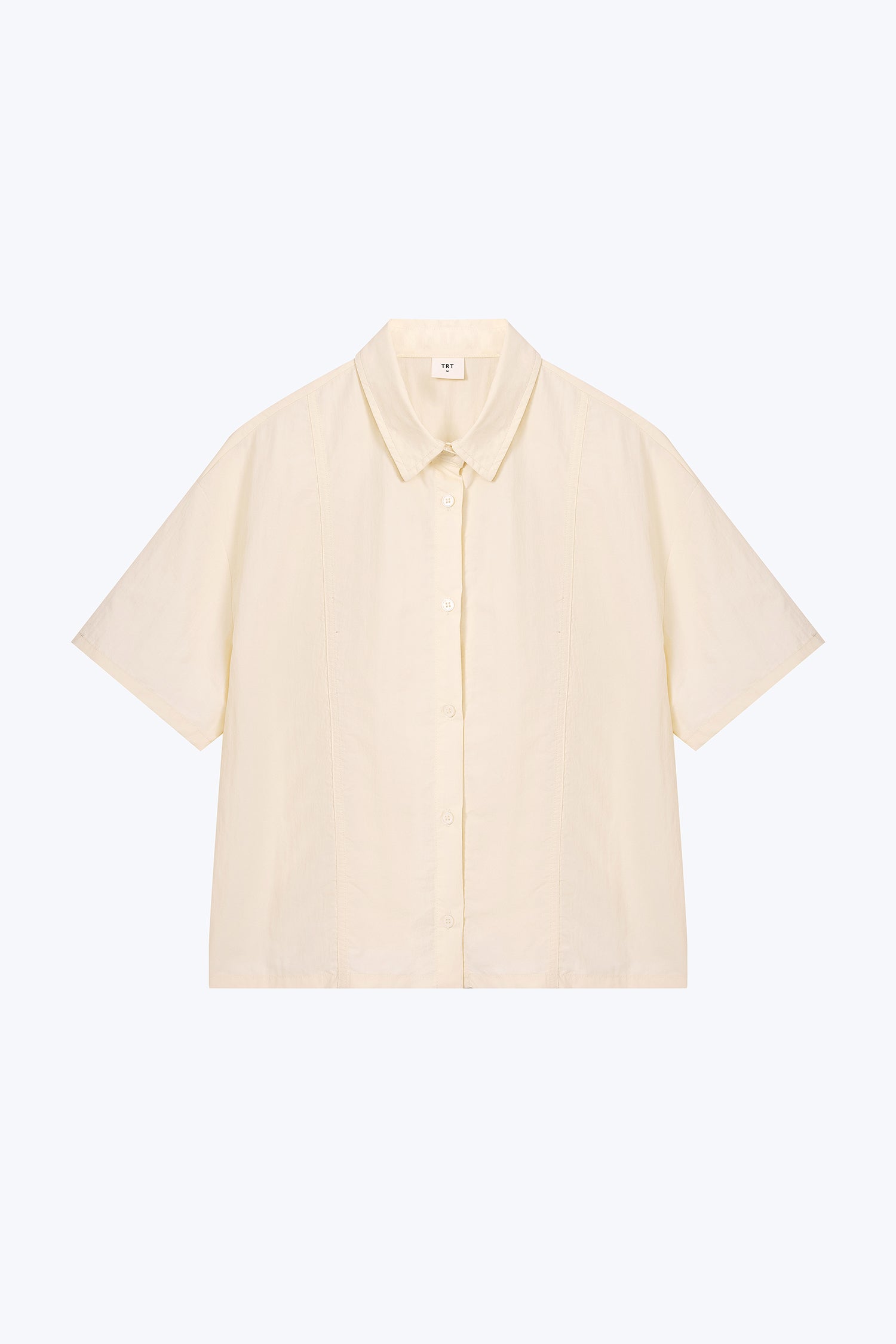 Double Stitch Detail Blouse - Butter