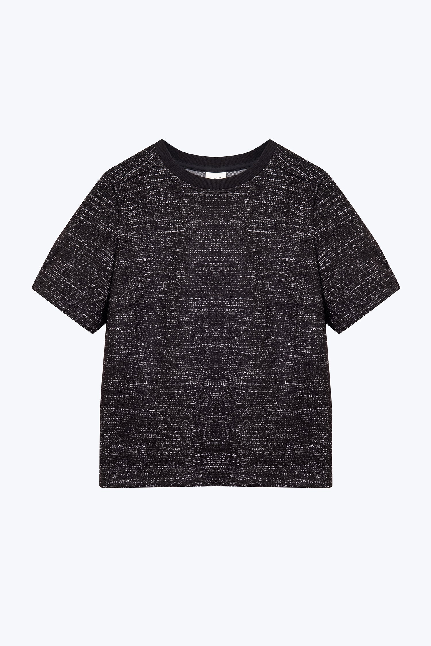 Short Sleeve Top - Black