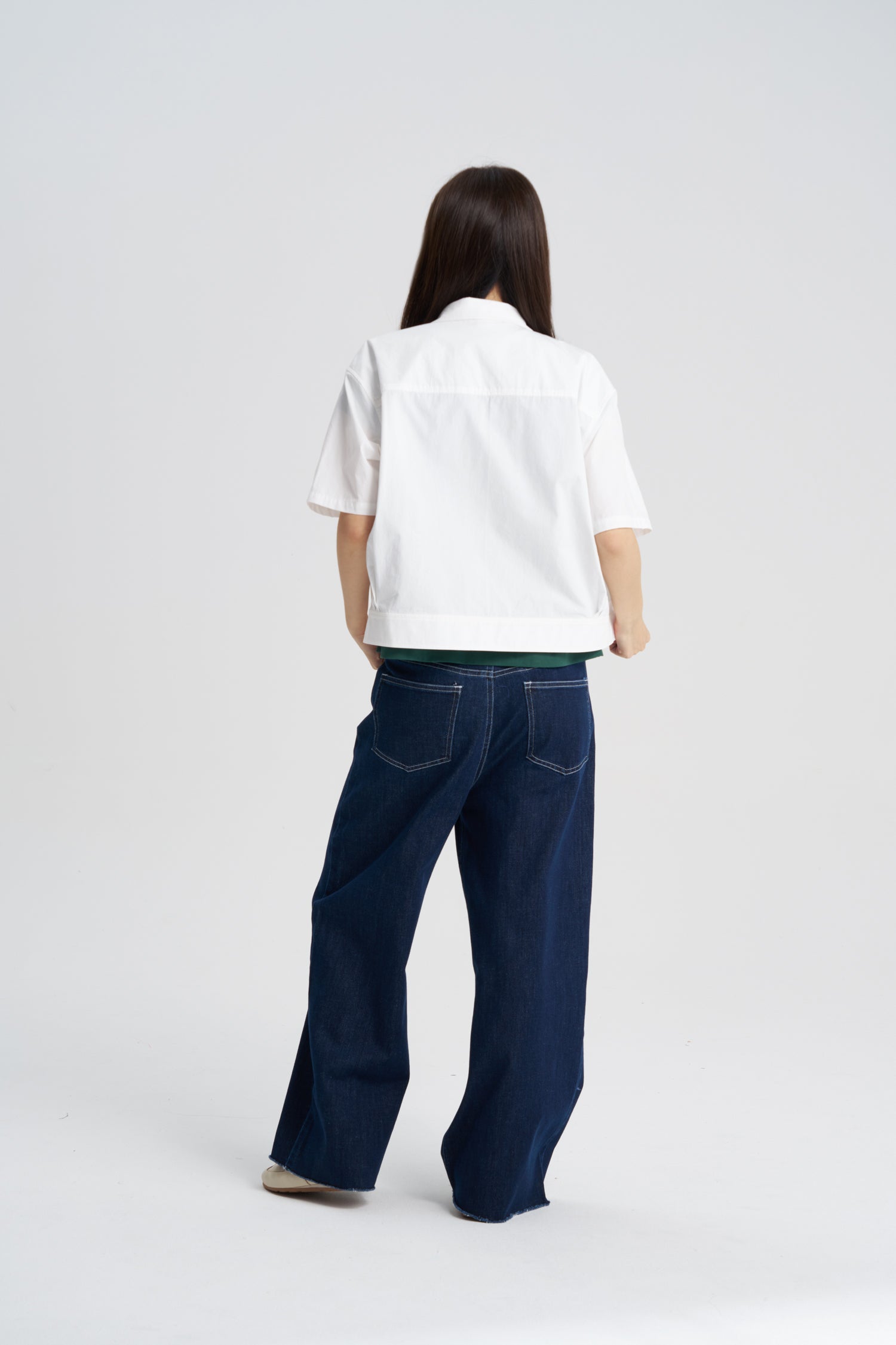 Patch Pocket Shirt - Cream