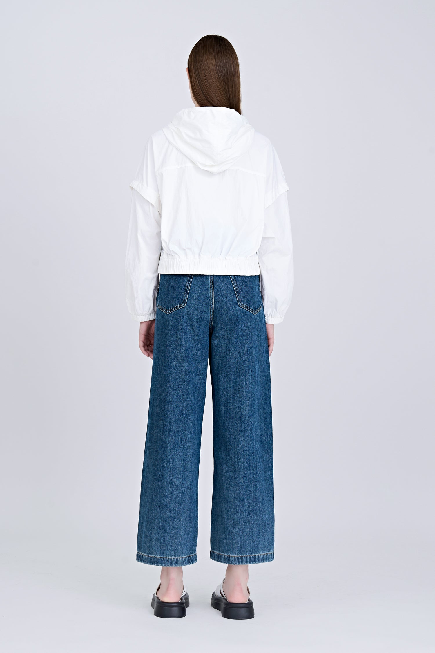 Hooded Parka - Cream