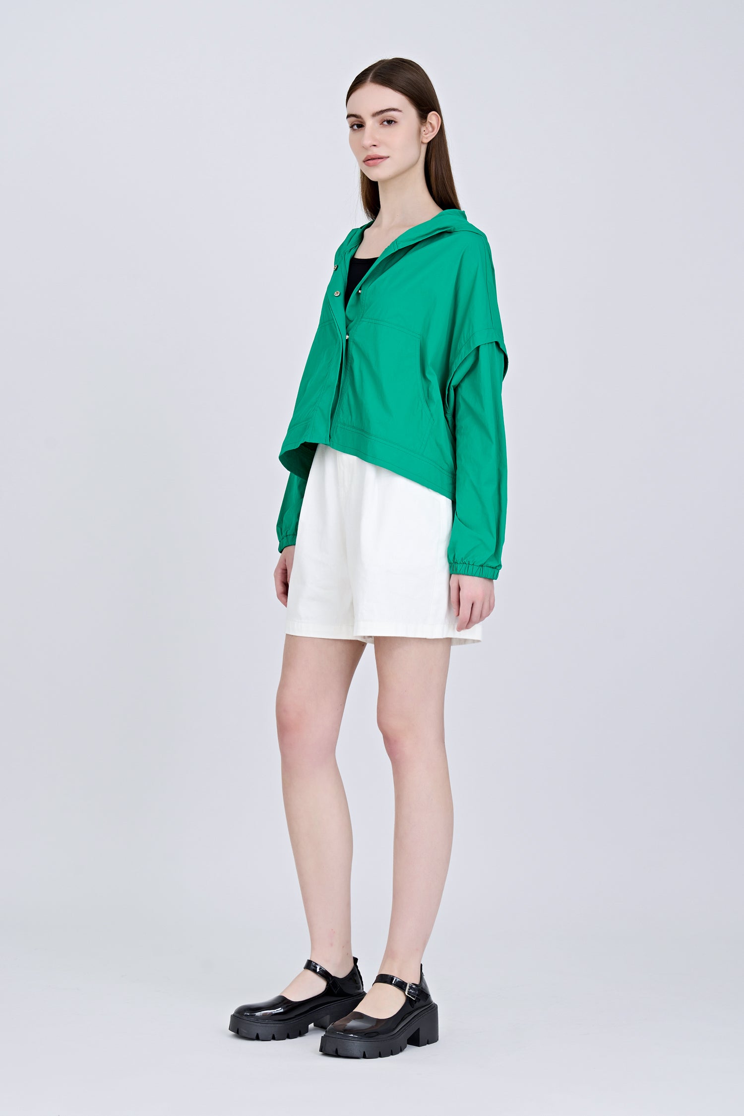 Hooded Parka - Green