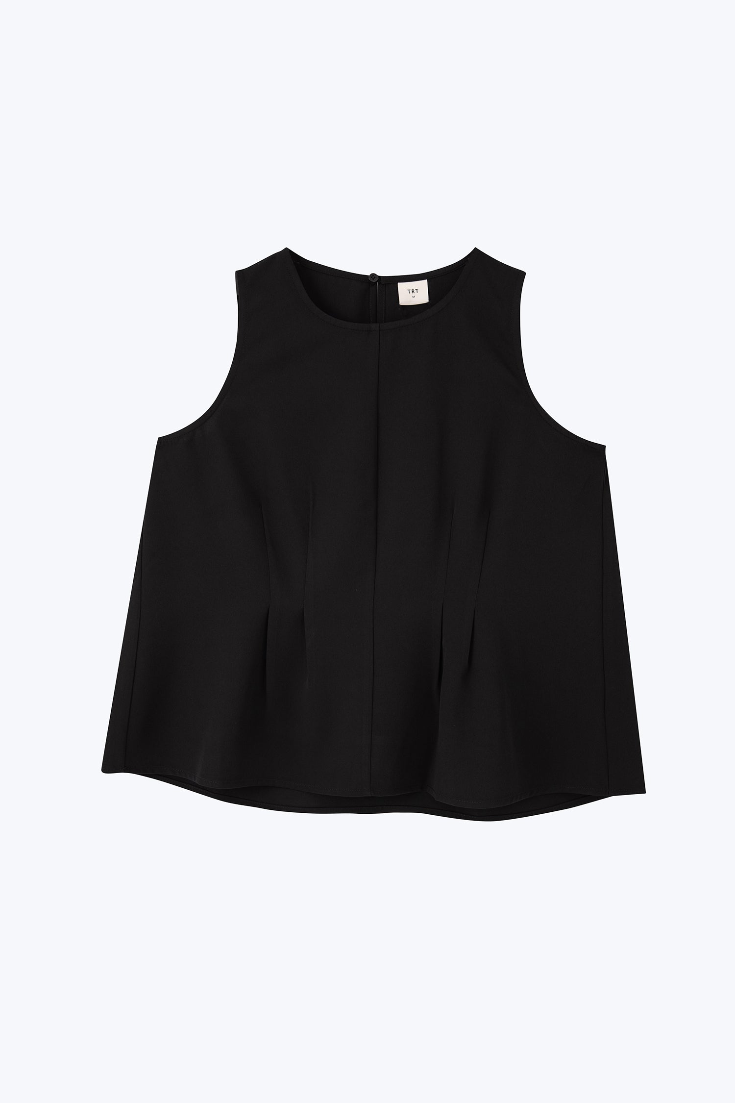 Pleated Blouse - Black [AT]