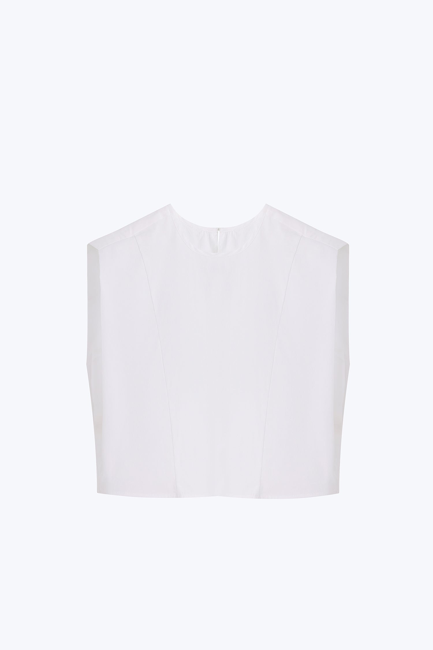 Panelled Cloud Top - Cream [AT]