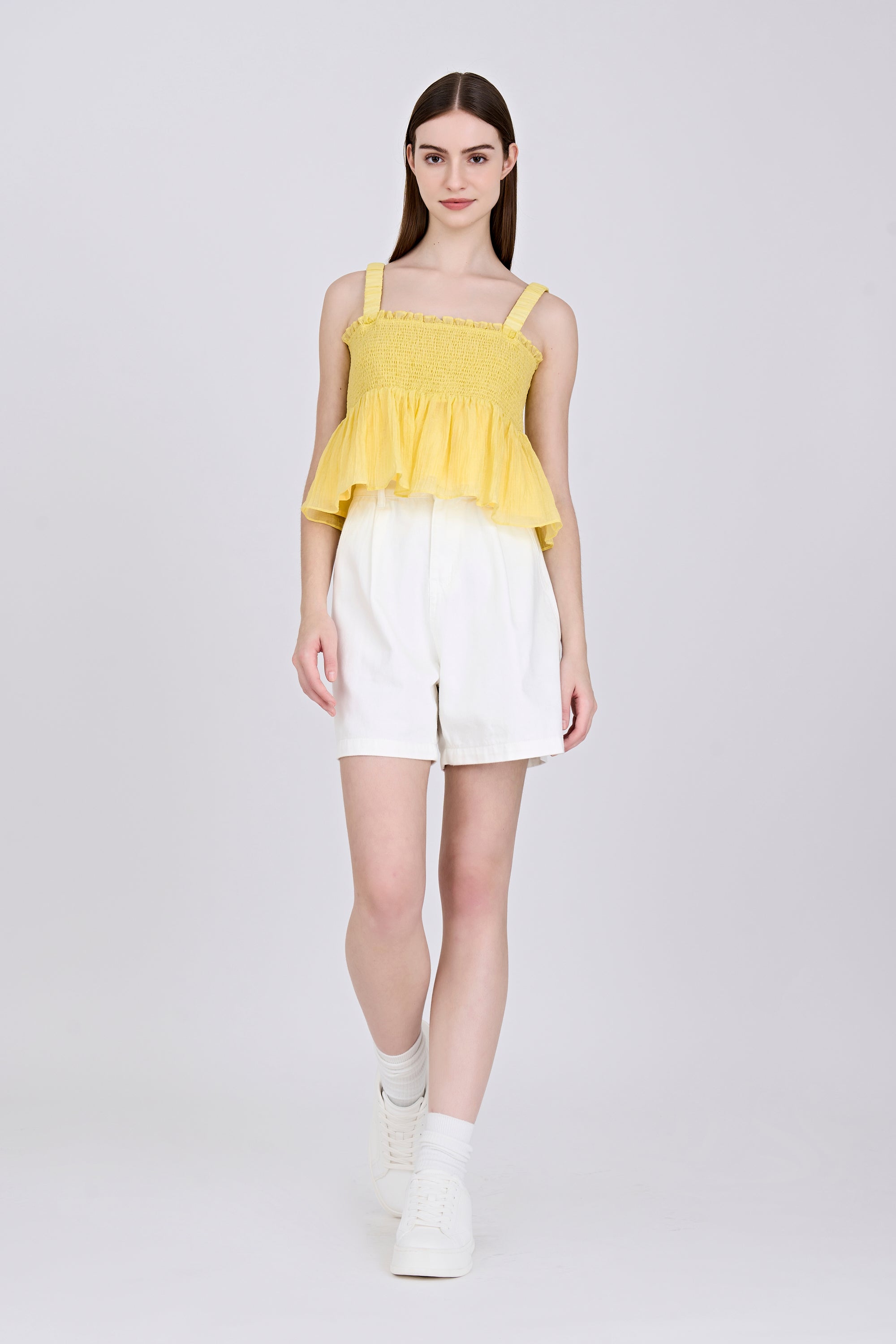 Gathered Camisole - Canary [AT]