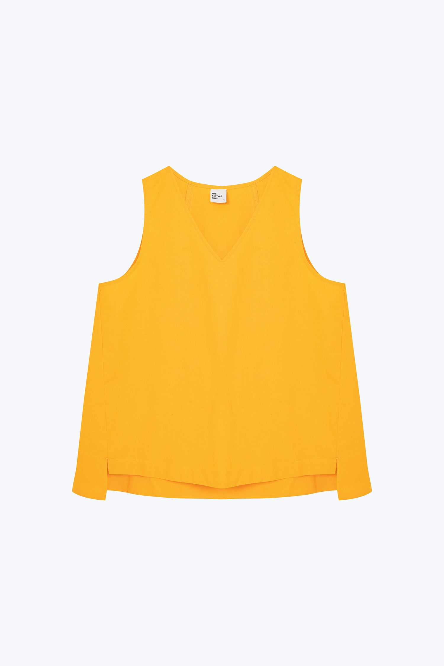 V-Neck Sleeveless Blouse - Sunray