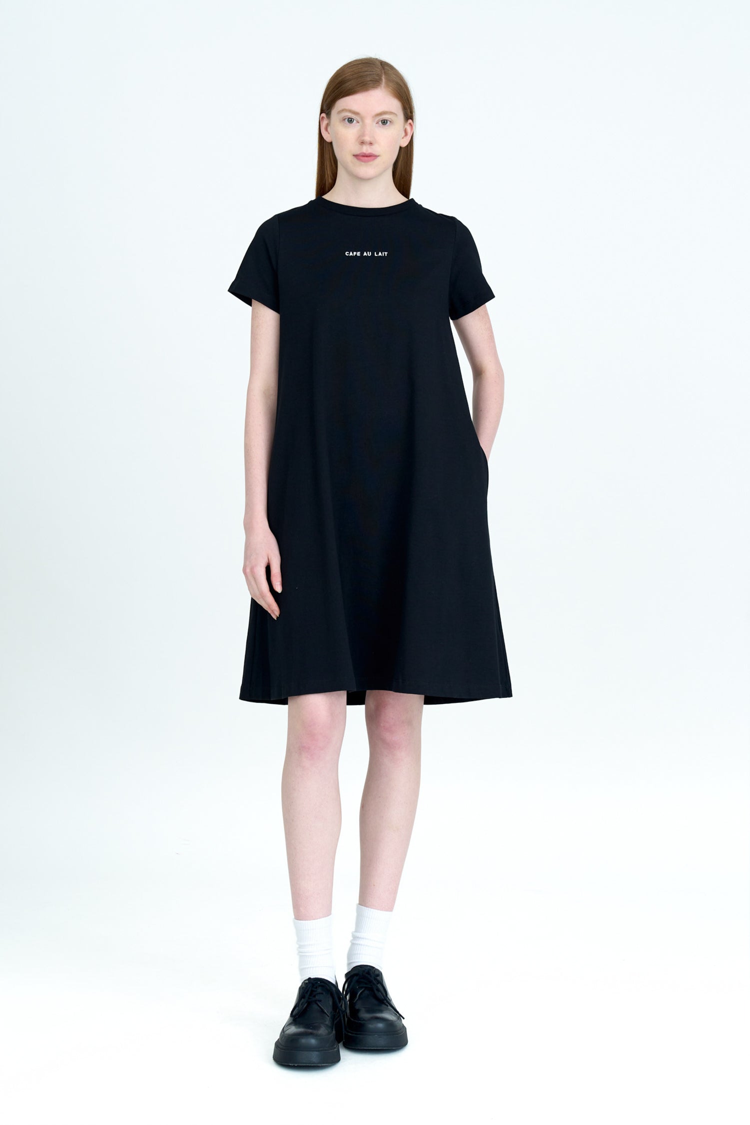 Basic Jersey Dress - Black [AT]