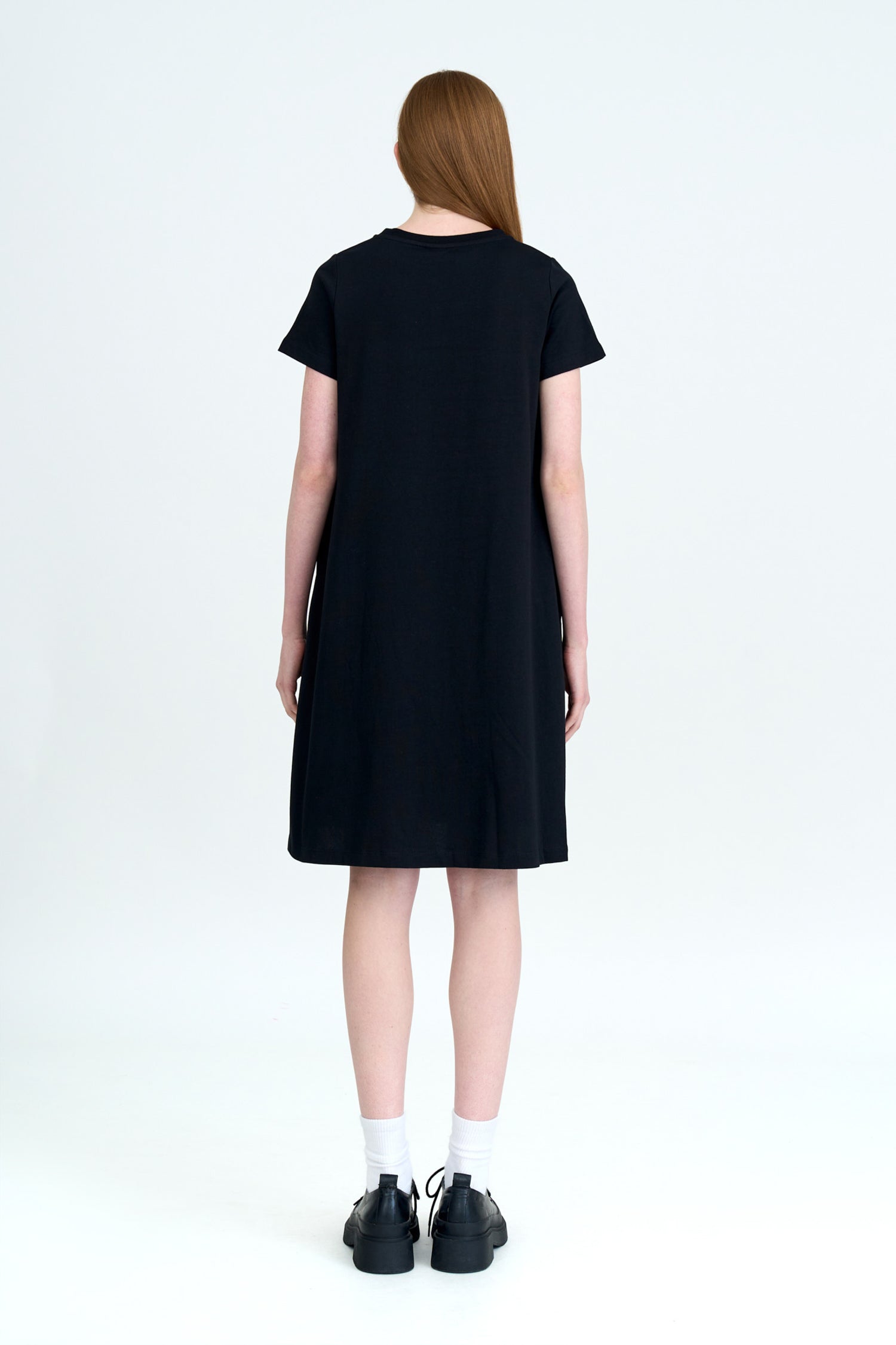 Basic Jersey Dress - Black [AT]