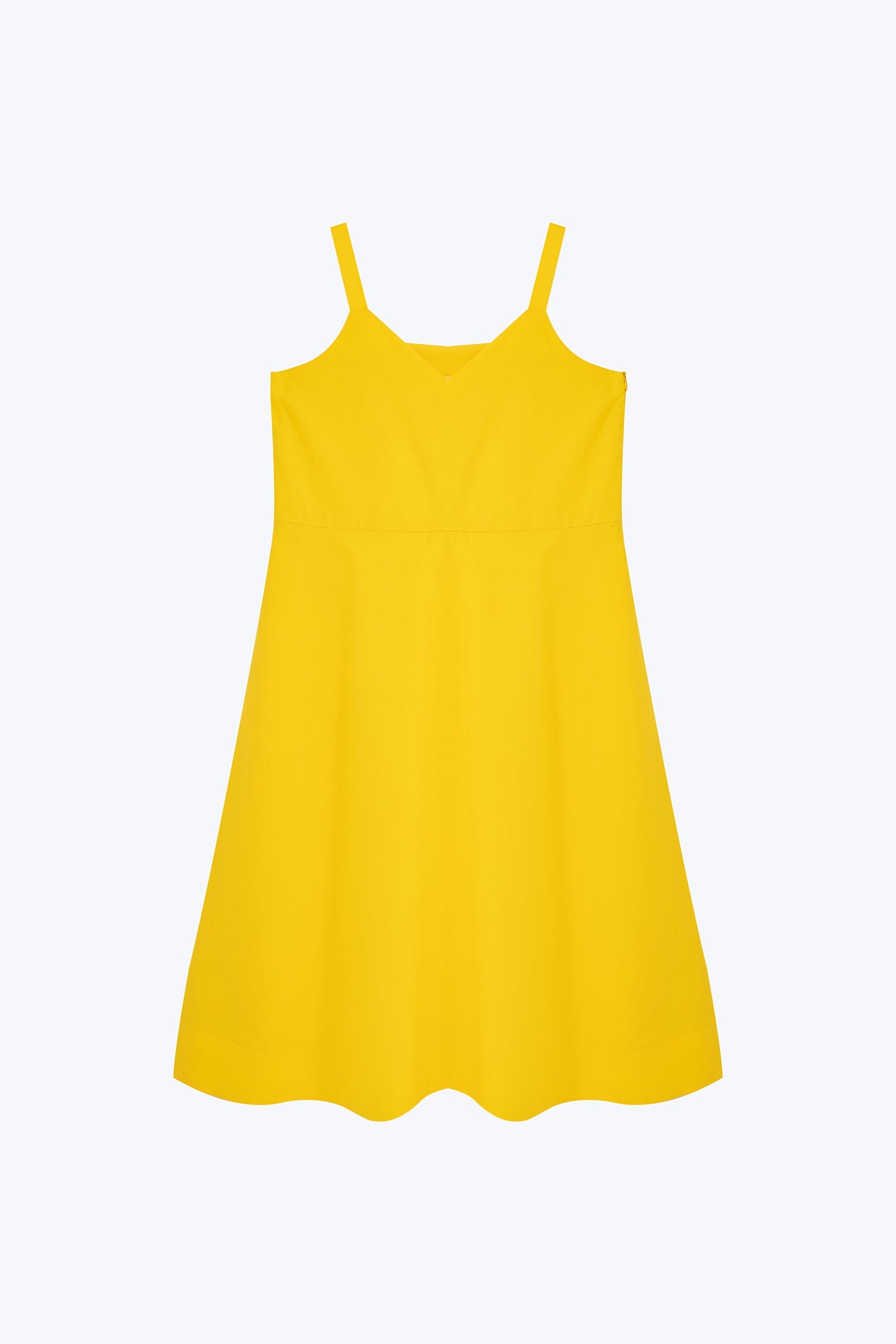 Flare Dress - Cadmium Yellow