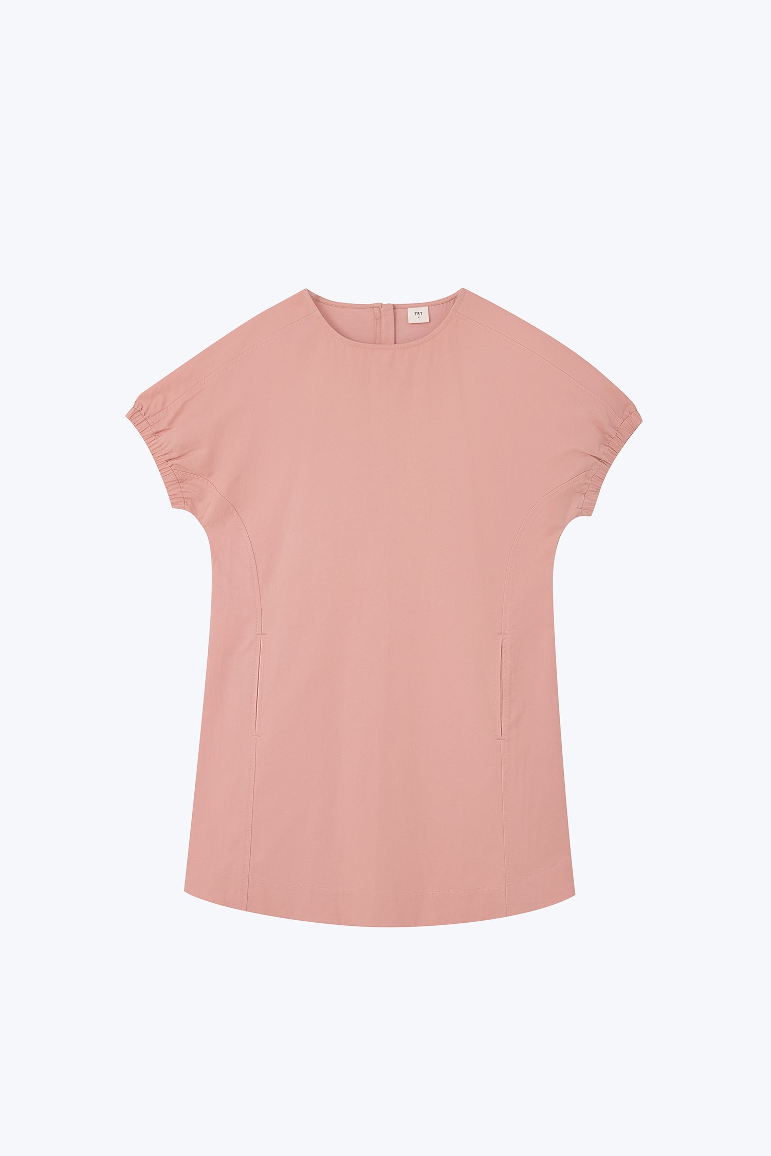 Elasticised Cuff Dress - Blush [AT]